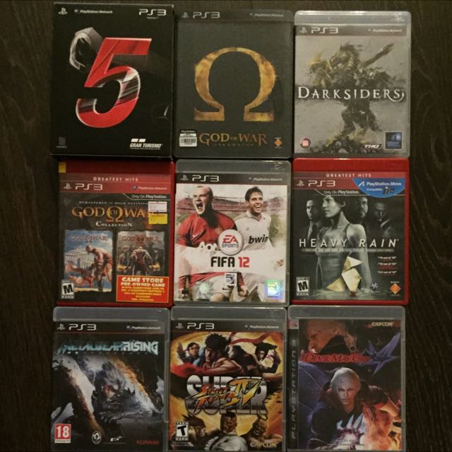 2nd Hand PS3 Games 20 Each, Hobbies & Toys, Toys & Games on Carousell