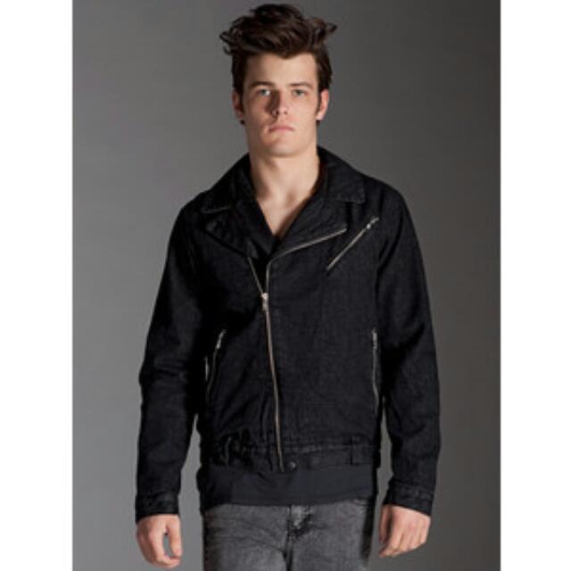 Cheap monday denim jacket mens deals