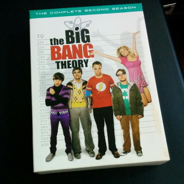 DVD - The Big Bang Theory 2nd Season Complete Set, Hobbies & Toys ...