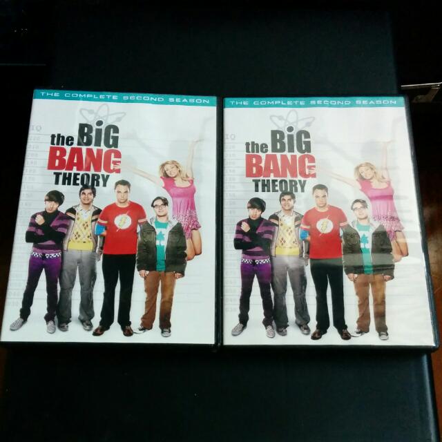 DVD - The Big Bang Theory 2nd Season Complete Set, Hobbies & Toys ...