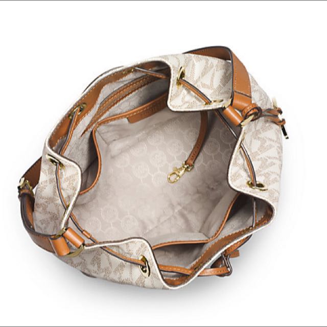 mk jules drawstring bag