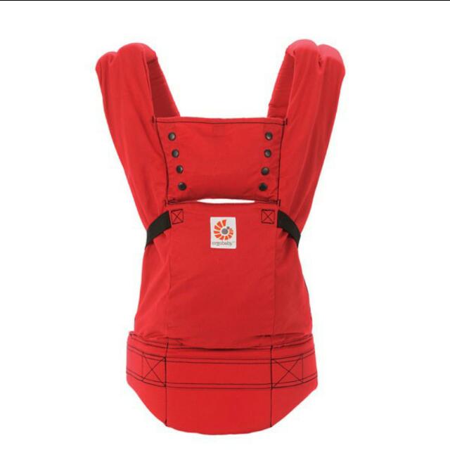 ergobaby sport baby carrier red