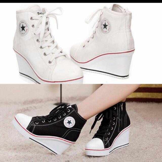 womens converse heels