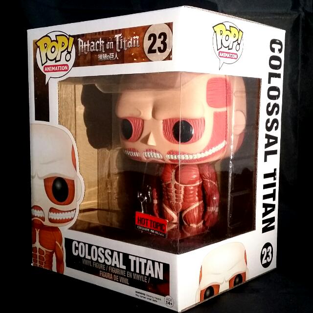 Attack on Titan - Colossal Titan 6 - POP! Animation action figure 23