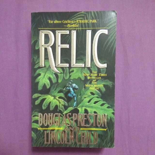 Relic By Douglas Preston And Lincoln Child Books Stationery On Carousell