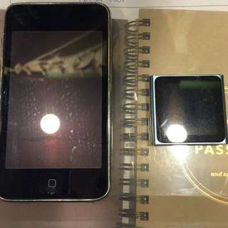 iPod Touch 2nd Gen & iPod Nano 6th Gen