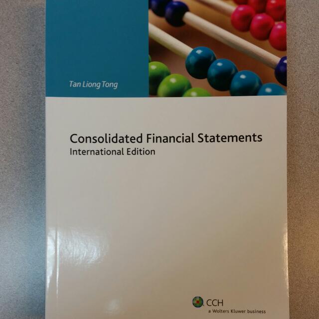 Consolidated Financial Statements By Tan Liong Tong Hobbies Toys Books Magazines Textbooks On Carousell