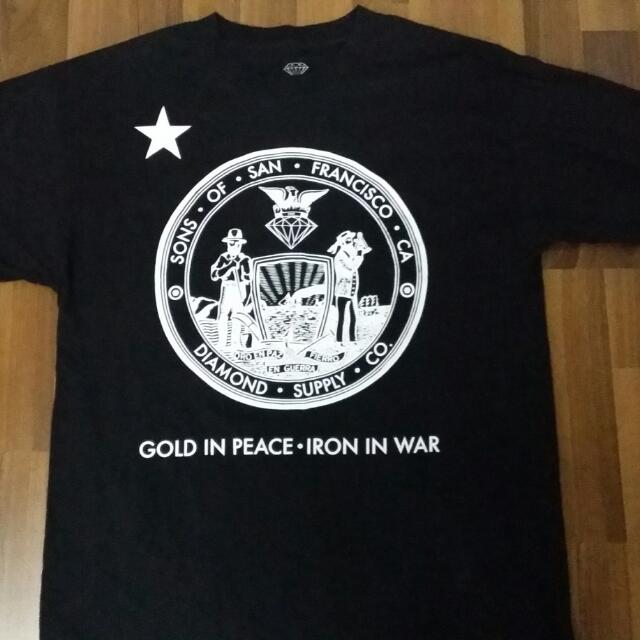 Diamond Supply Co Sons Of San Francisco Tee Men S Fashion On Carousell