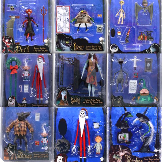 Nightmare Before Christmas NECA Full Set Series 1 2 3 4 5 6