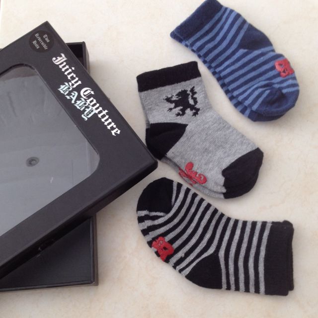 Auth Juicy Couture Baby Socks