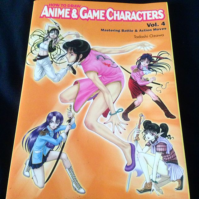 How To Draw Anime Game Characters Manga Books Stationery On
