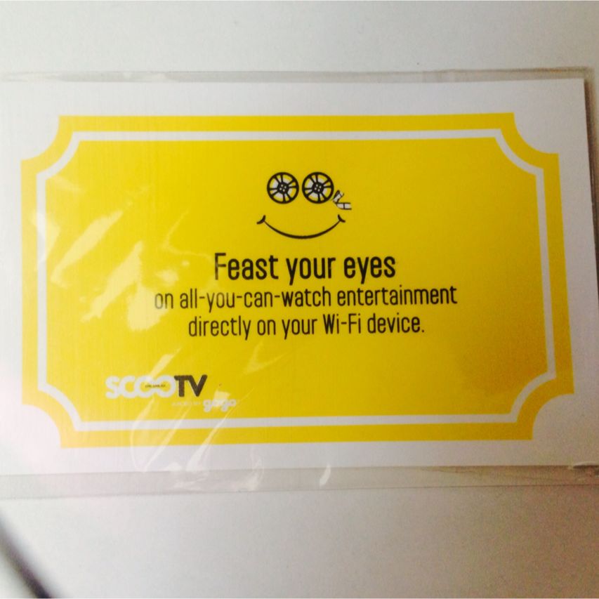 ScooTV/ Scoot Inflight Entertainment Access, Tickets & Vouchers, Local