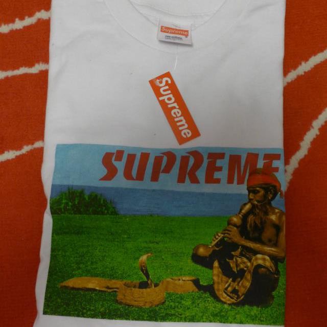 Supreme snake charmer tee store