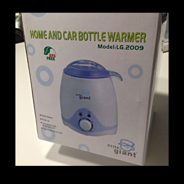 little giant home and car bottle warmer