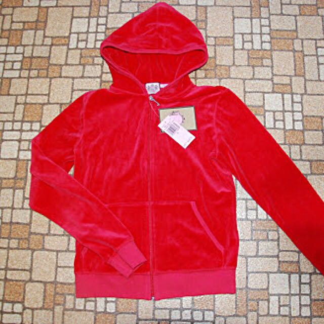 red juicy couture hoodie