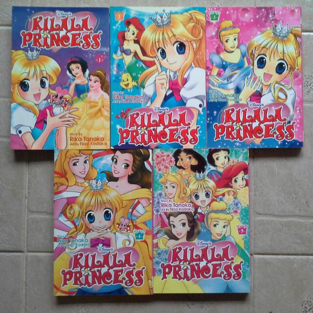 Kilala Princess Manga 1 5 Books Stationery On Carousell