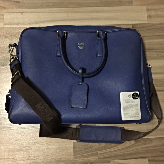 Mcm document bag on sale
