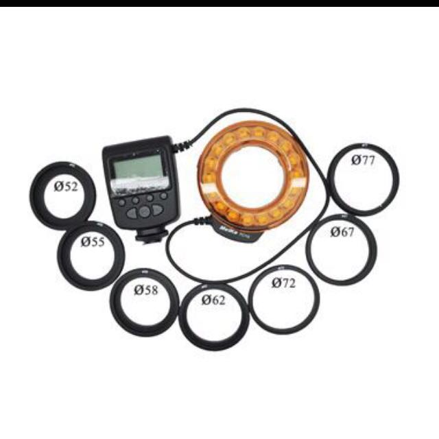 (BNIB) Ring Flash For Macro Photography Meike Fc110, Photography