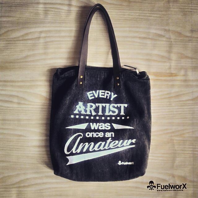 Canvas Tote Bags Quotes Series With Zipp Opener Women S Fashion