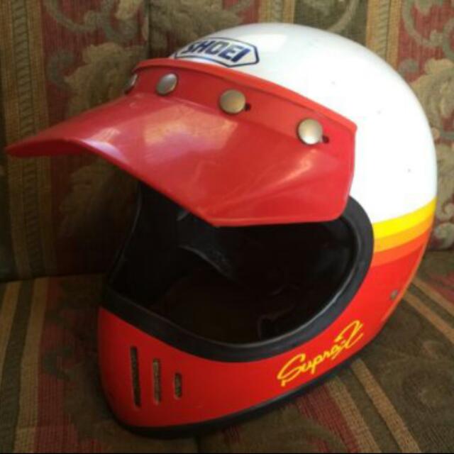 Vintage SHOEI SUPRA (Rare EX-380 Dot) Snell 1980's, Car