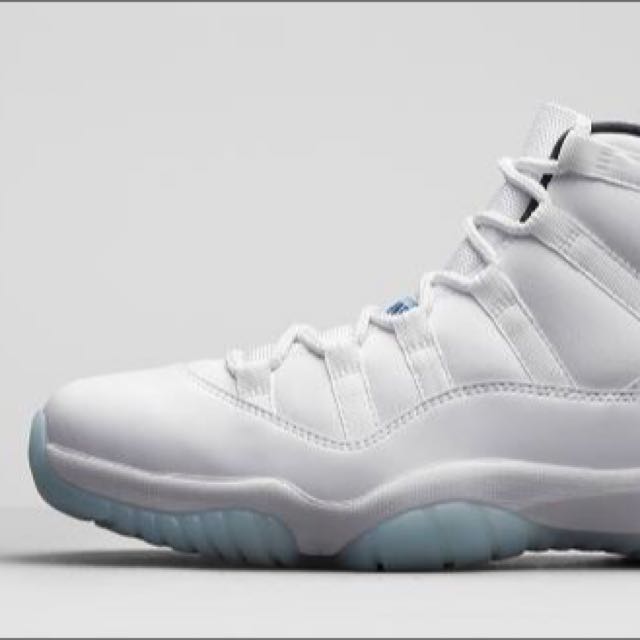 air jordan 11 retro white legend blue