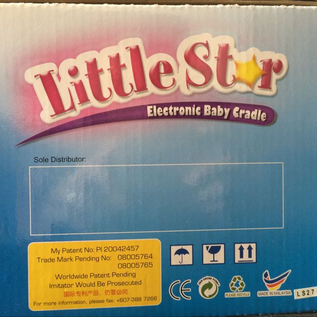 Electronic Baby Cradle Little Star Babies Kids Infant Playtime on Carousell