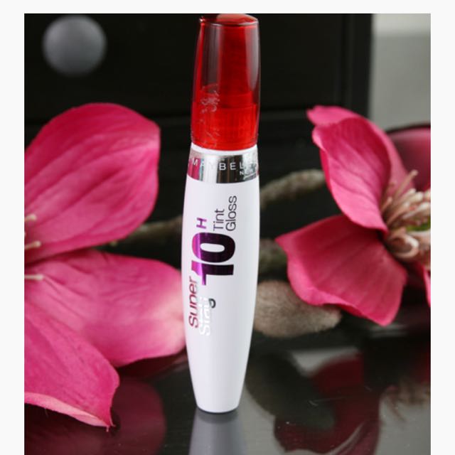 Maybelline Super Stay 10h Tint Gloss In Forever Coral Health Beauty On Carousell