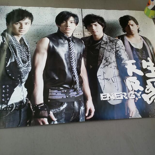 Assorted Posters (Category: Other Accessories) located in Singapore. Submitted by rainbowhcy (Listing ID 12415855, Image 4). Description: S.h.e Energy 1st pic s.h.e concert poster sold..
