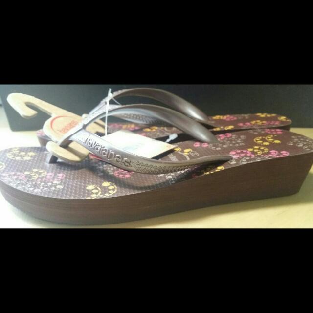 Havaianas high light wedge flip flops on sale