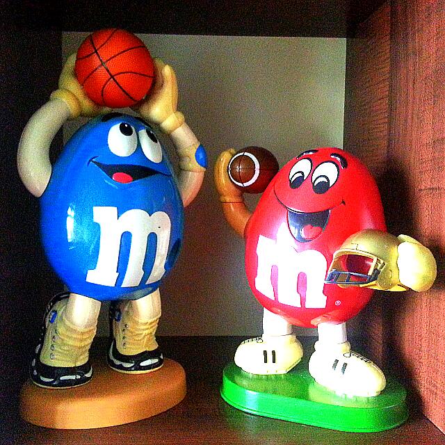 M & M Candy Dispenser, Hobbies & Toys, Toys & Games on Carousell
