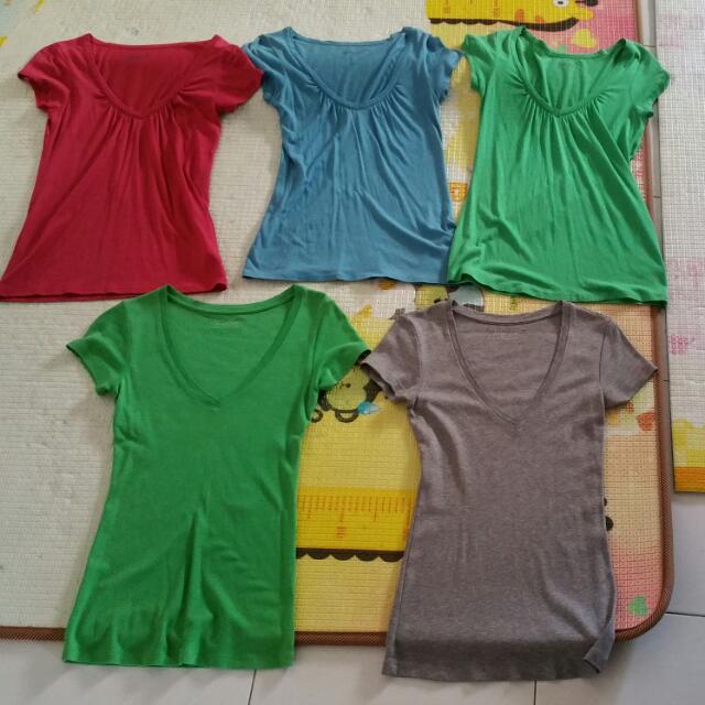 old navy plain t shirts