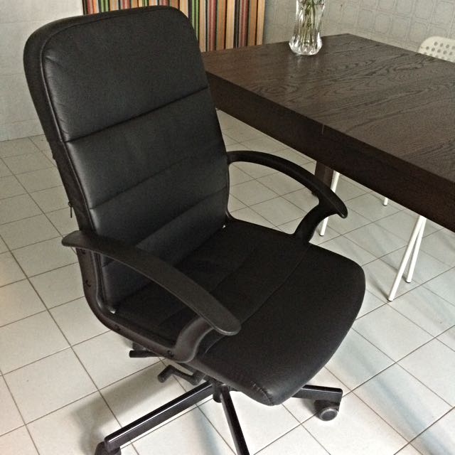 IKEA TORKEL swivel chair Furniture Home Living Furniture Chairs on Carousell