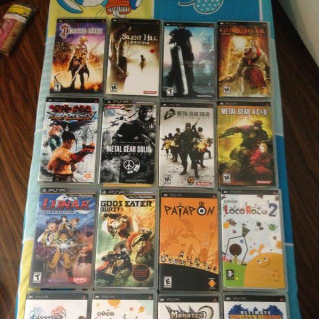psp and games for sale