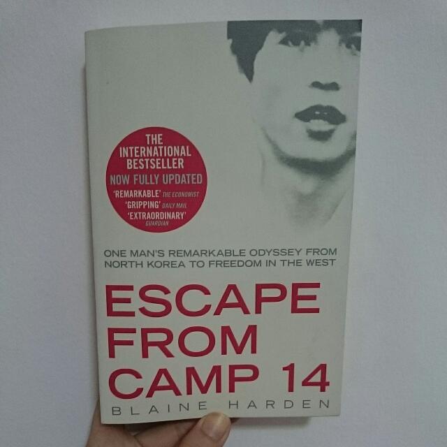Escape From Camp 14 By Blaine Hardeb Books Stationery On Carousell