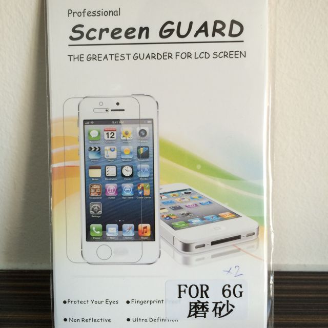 iPhone6 screen protector (Category: Cables & Adaptors) located in Singapore. Submitted by garagefind (Listing ID 12538014, Image 1). Description: .