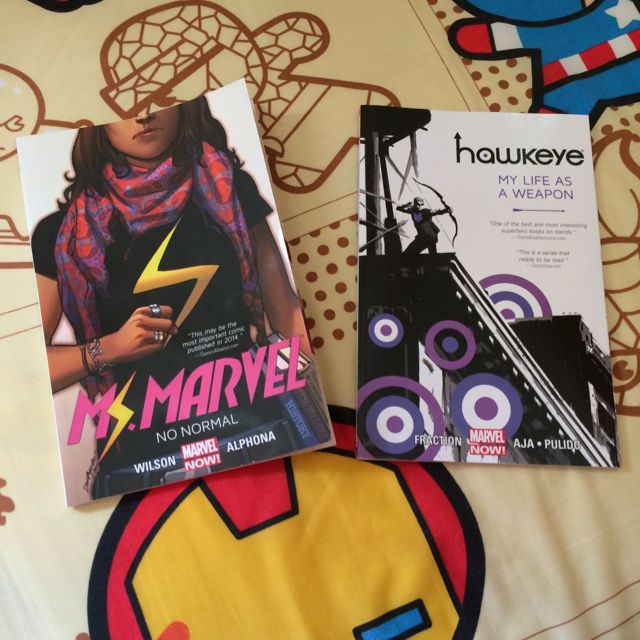 Reserved Ms Marvel Vol 1 No Normal And Hawkeye Vol 1 My Life As