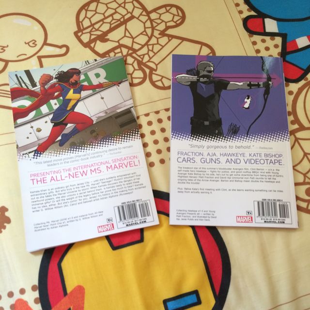 Reserved Ms Marvel Vol 1 No Normal And Hawkeye Vol 1 My Life As