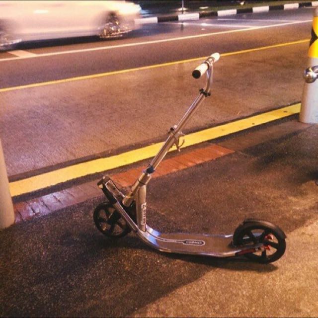 Oxelo Town 7 Easyfold With Bag And Pneumatic Wheel Reserved Sports On Carousell