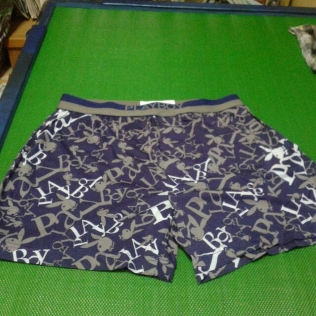 Cotton Printed Playboy Boxer Short 