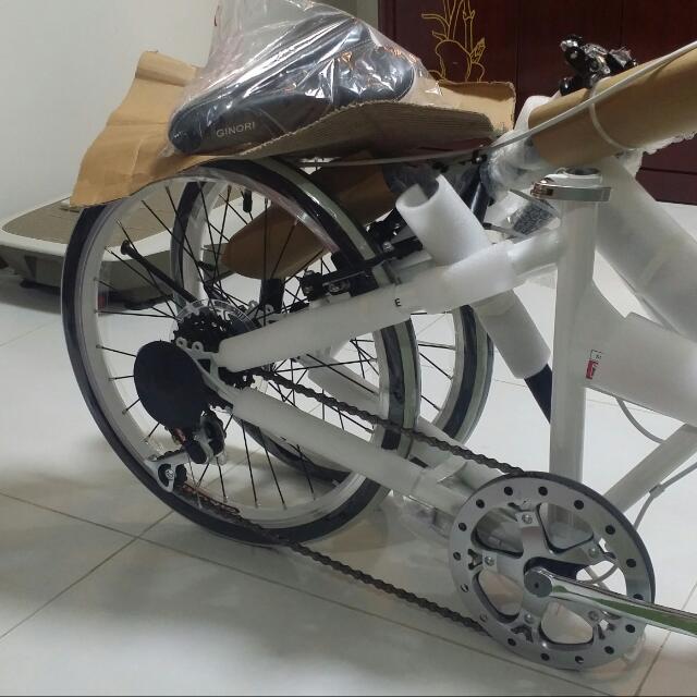 ginori folding bike