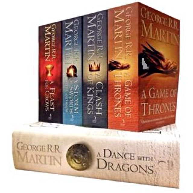 Game Of Thrones Book Box Set (5 Books), Books & Stationery on Carousell