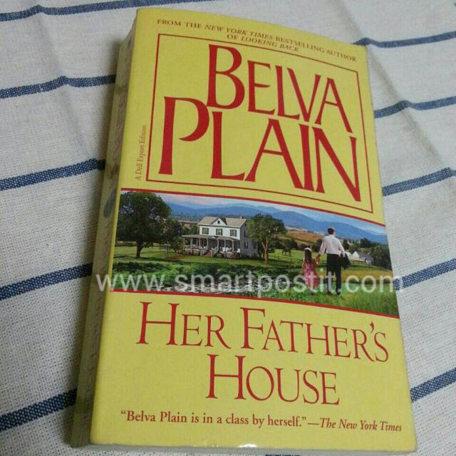 Her Father S House By Belva Plain Books Stationery On Carousell