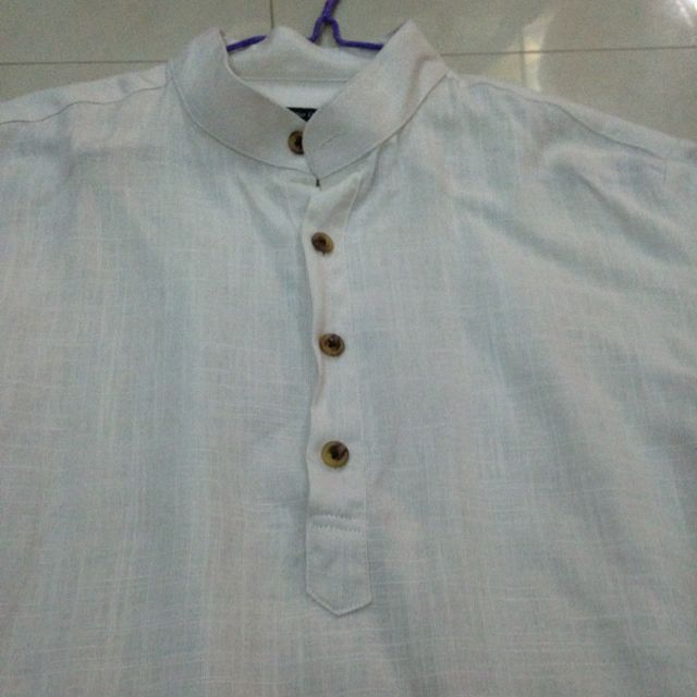 LONG SLEEVE MANDARIN COLLAR SHIRT SECRET HISTORY