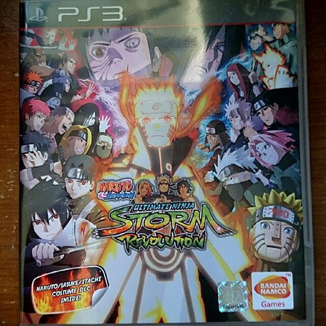 Ps3 Naruto Shippuden Ultimate Ninja Storm Revolution Toys Games On Carousell