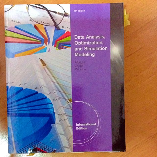 Nus Dsc1007 Data Analysis Optimization And Simulation Modelling (Category: Textbooks) located in Singapore. Submitted by mongzter (Listing ID 12696605, Image 1). Description: .