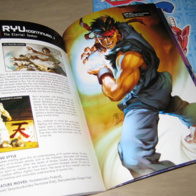 Street Fighter World Warrior Encyclopedia Mega Man Robot Master