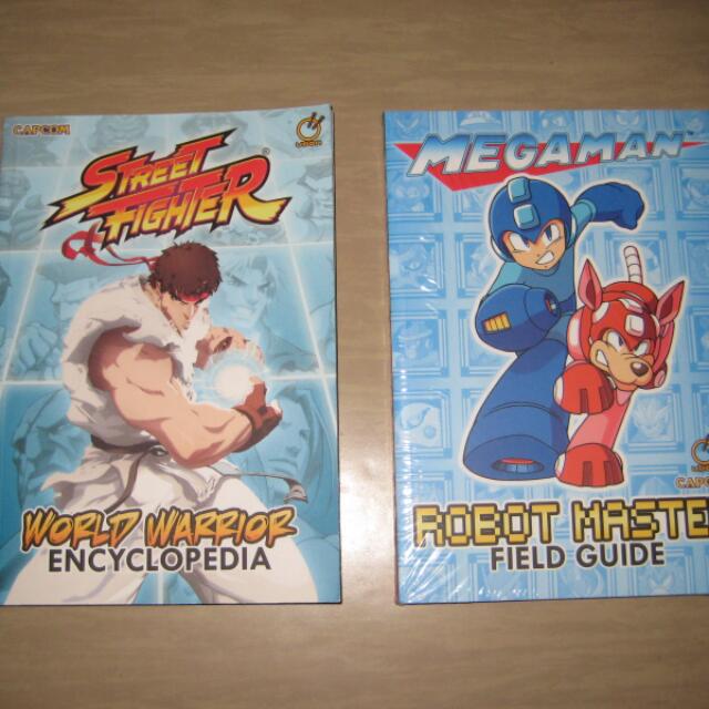 Street Fighter World Warrior Encyclopedia Mega Man Robot Master
