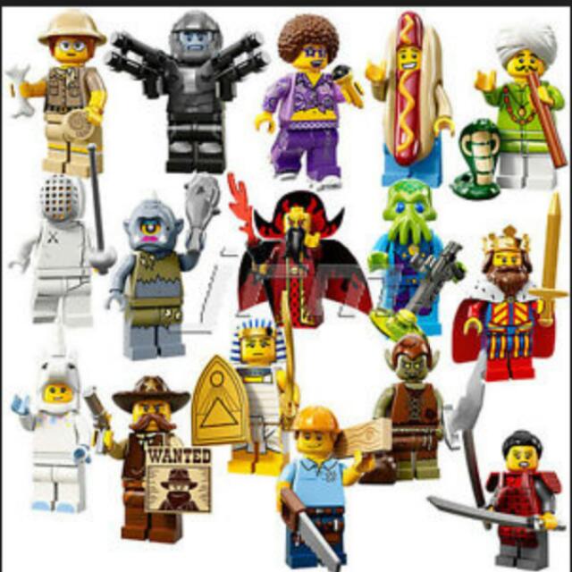 trade lego minifigures