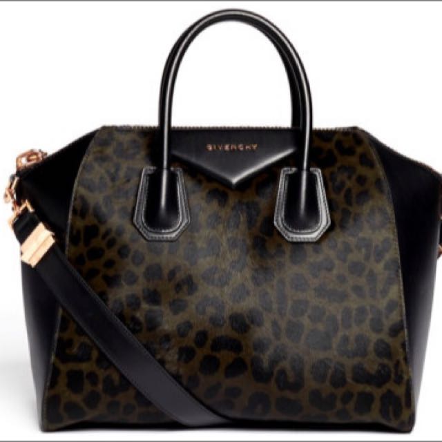 Givenchy antigona new arrivals leopard