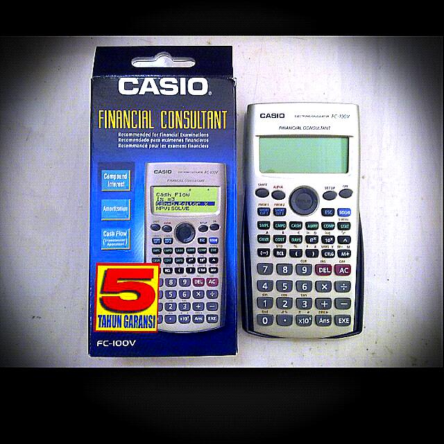 Casio FC 100V, Hobbies & Toys, Books & Magazines, Textbooks on Carousell